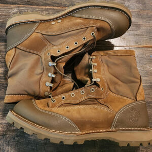 Bates USMC RAT Boots - Tan Leather & Nylon, Size 14 R - Brand New, Unworn 1/2011